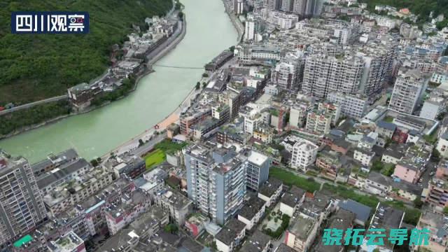 航拍震后的台湾花莲城区 (航拍地震后的阿富汗:村庄变废墟)