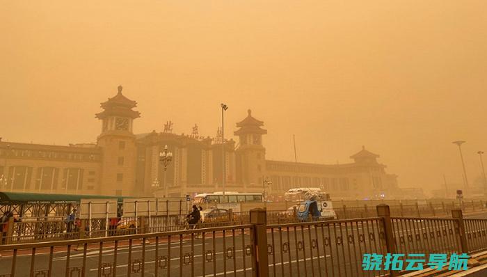 北京沙尘暴最前哨 孤独的气候站