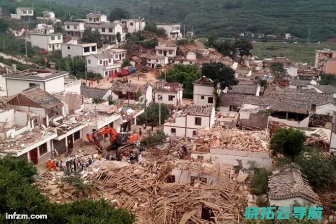 云南鲁甸出现6.5级地震已致381人遇难