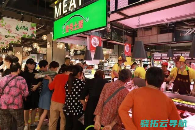 开拓品牌肉市场广东打的什么牌