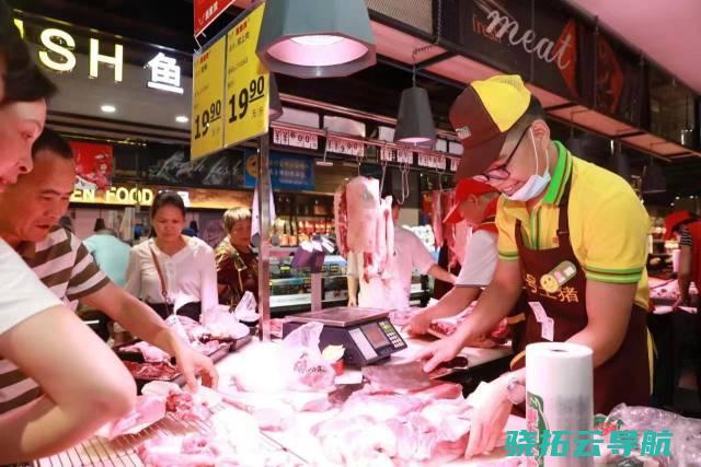 开拓品牌肉市场广东打的什么牌