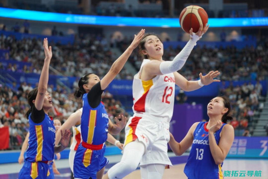 实力迥异 亚运中国女篮101比46大比分胜蒙古国队