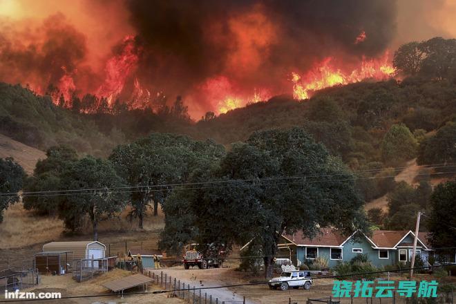 这锅高温来背 多地频发山火