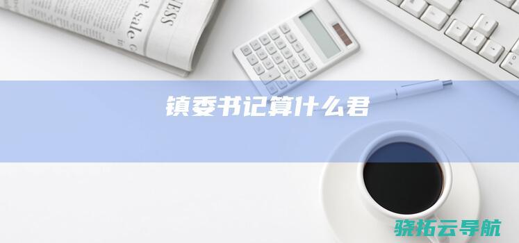 镇委书记算什么 君