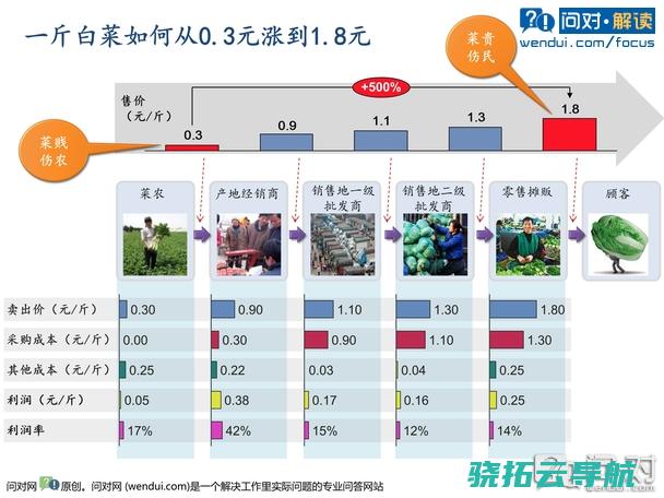 白菜的身价如何攀升 问对考查