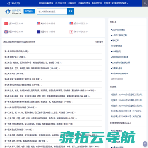 HS编码查询,申报要素,退税率