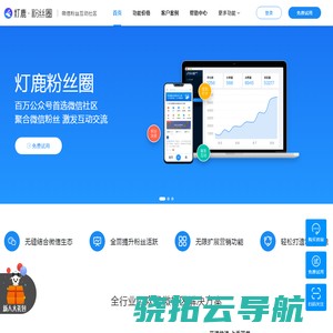 灯鹿粉丝圈微社区,公众号社区首选微信社区,专属微信公众号的微论坛