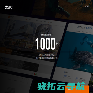 惠州龙洲行网站设计