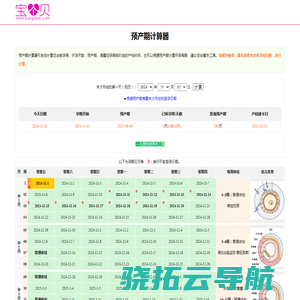 预产期计算器
