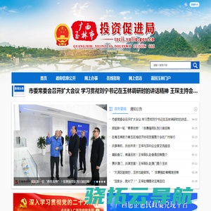 广西玉林市投资促进局网站